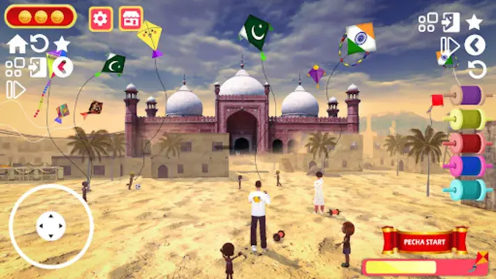 Kite Sim Kite Flying Games android App screenshot 3